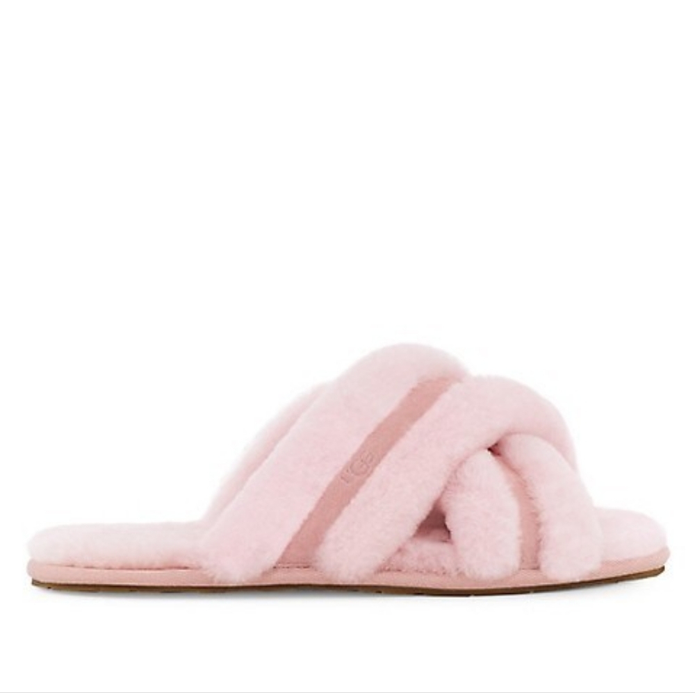 Ugg baby pink scuffita slipper